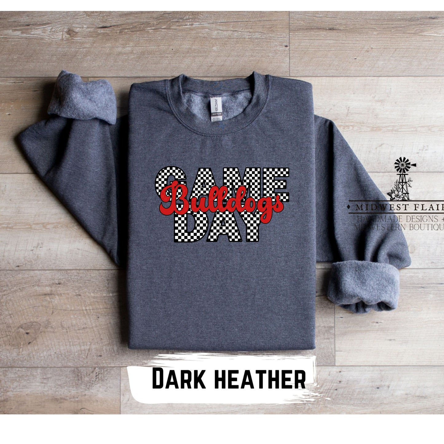 Bulldogs Game Day Graphic Sweatshirt