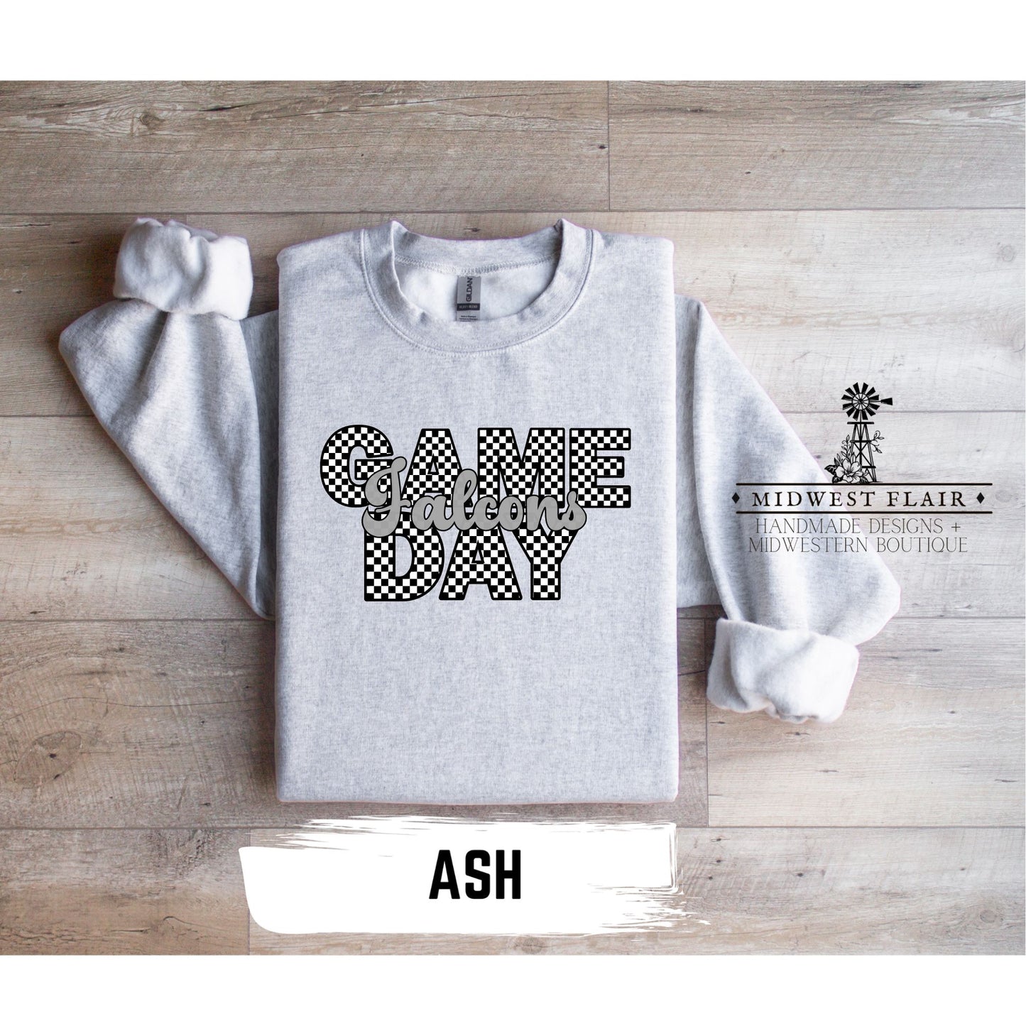 Falcons Game Day Graphic Sweatshirt