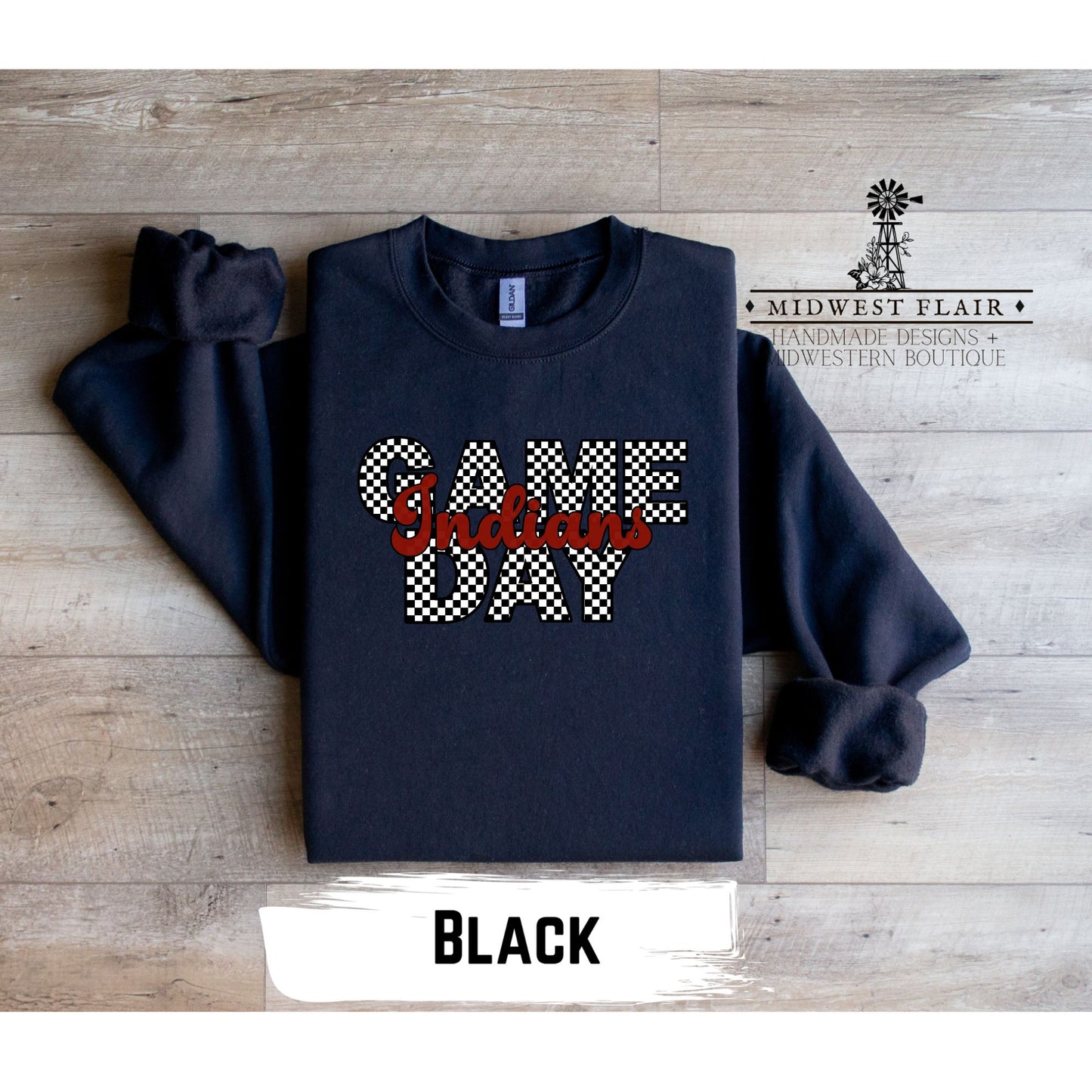 Indians Game Day Graphic Sweatshirt