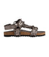 River Dance Woven Sandal in Pewter