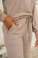 Seasonal Snooze Top and Bottom Set in Brown