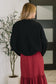 Short But Sweet Shrug in Black