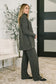 Signature Open Front Cardigan Set in Black