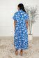 Soft Sonata V-Neck Dress in Blue