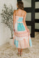 PREORDER: Spaghetti Strap Boho Print Dress