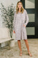 The Person You Are V-Neck Leopard Print Dress