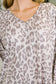 The Person You Are V-Neck Leopard Print Dress
