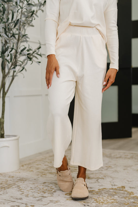 Thyme Culottes in Cream