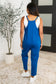 Totally Me Spaghetti Strap Jumpsuit in Classic Blue