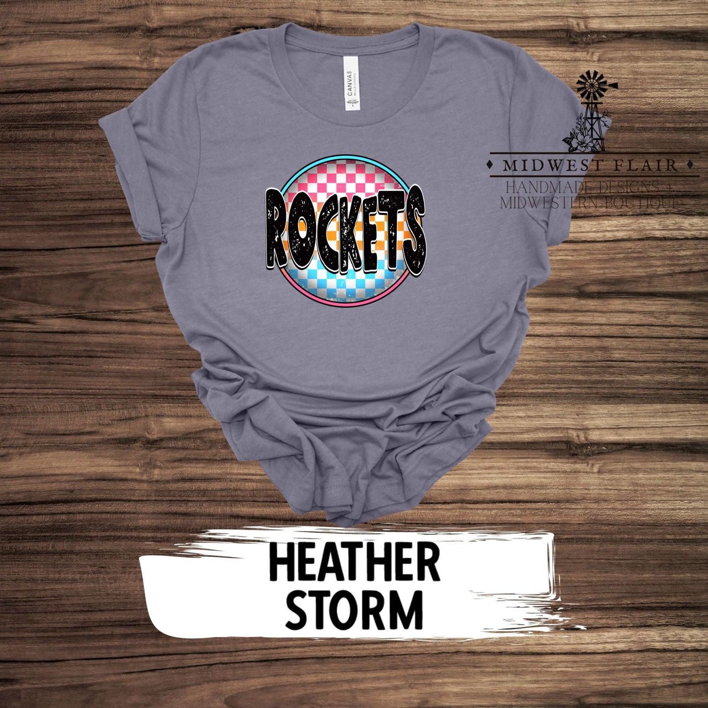 ROCKETS Adult Unisex Jersey Short Sleeve Tee