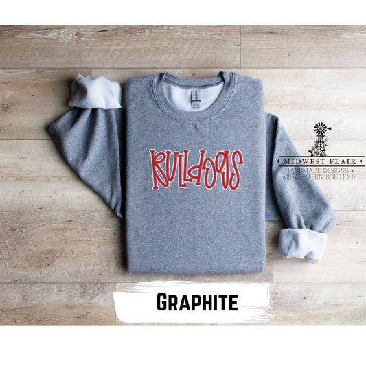Bulldogs - Adult Unisex Heavy Blend™ Crewneck Sweatshirt