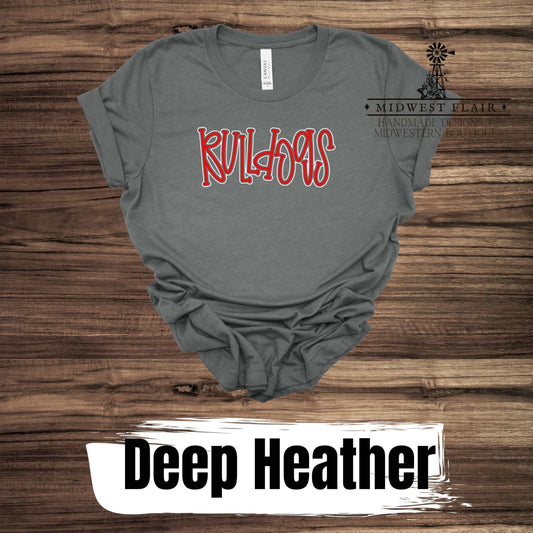 Bulldogs- Adult Unisex Jersey Short Sleeve Tee