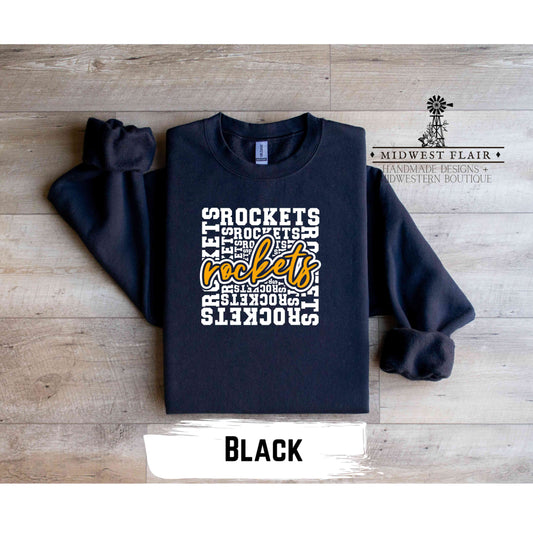 Rockets- Unisex Heavy Blendâ„¢ Crewneck Sweatshirt