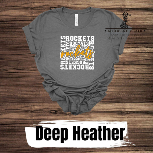 Rockets- Adult Unisex Jersey Short Sleeve Tee