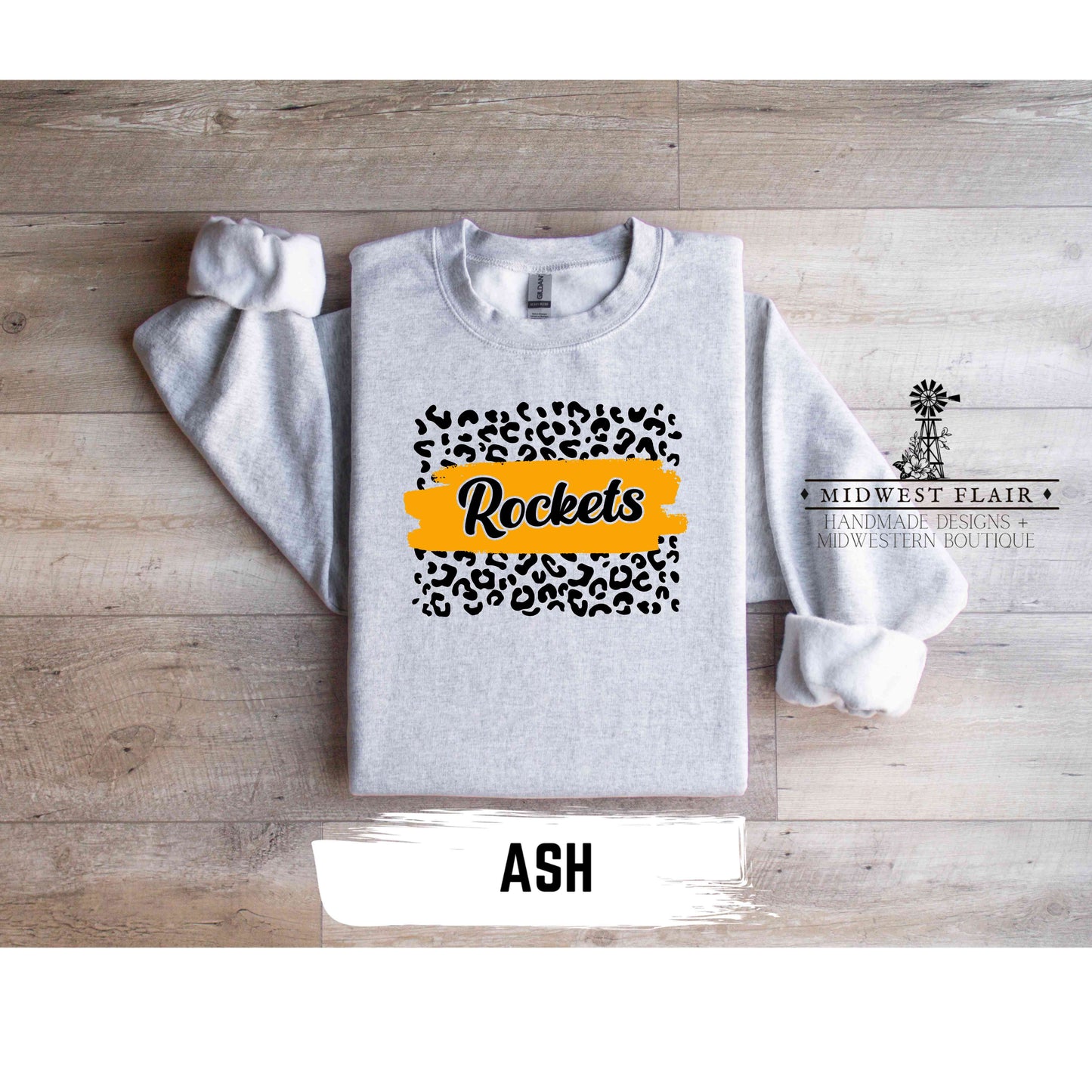 Cheetah Rockets- Unisex Heavy Blend™ Crewneck Sweatshirt