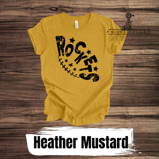 Rocket Football - Adult Unisex Jersey Short Sleeve Tee