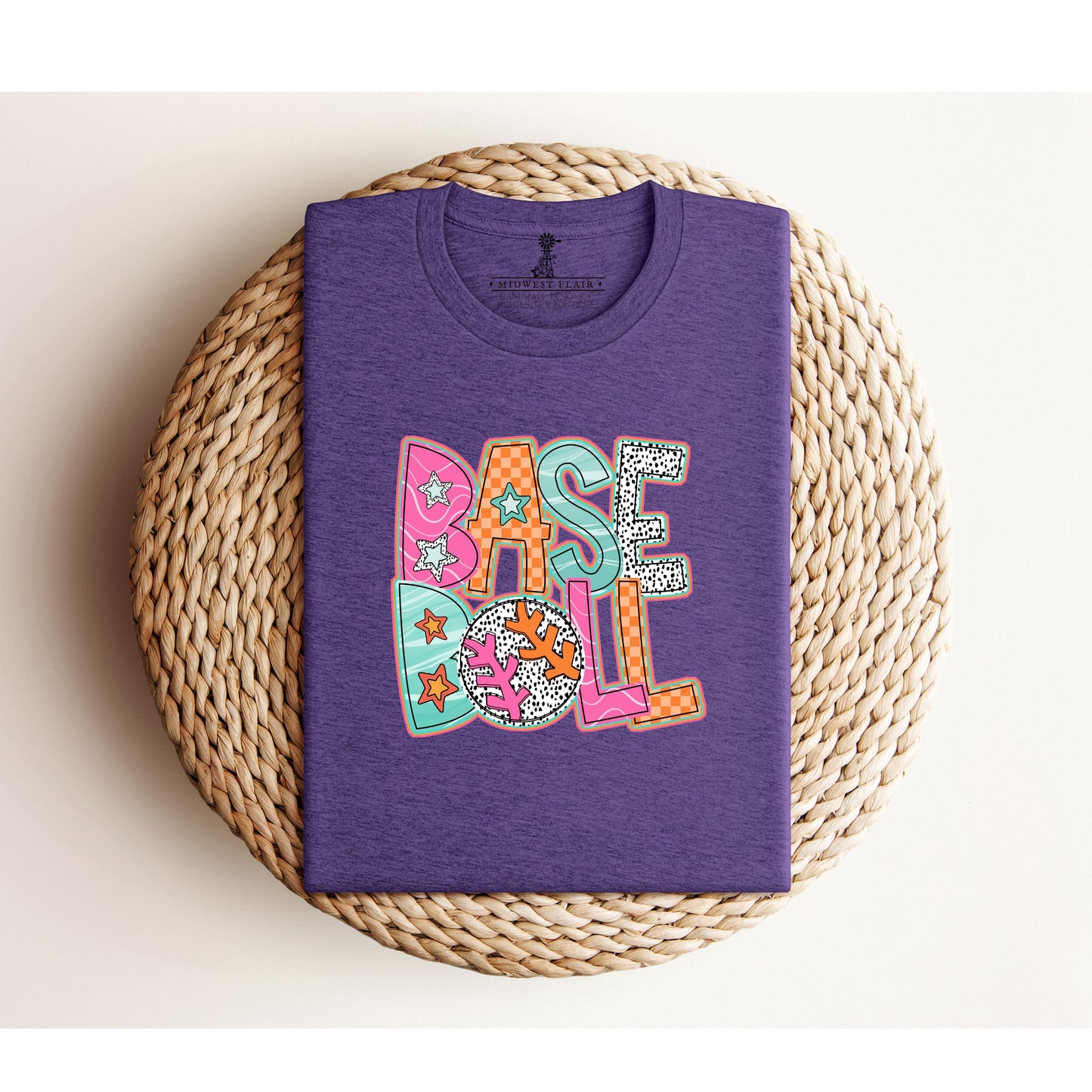 Funky Baseball- Adult Unisex Jersey Short Sleeve Tee