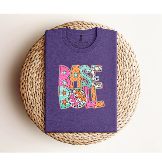 Funky Baseball- Adult Unisex Jersey Short Sleeve Tee