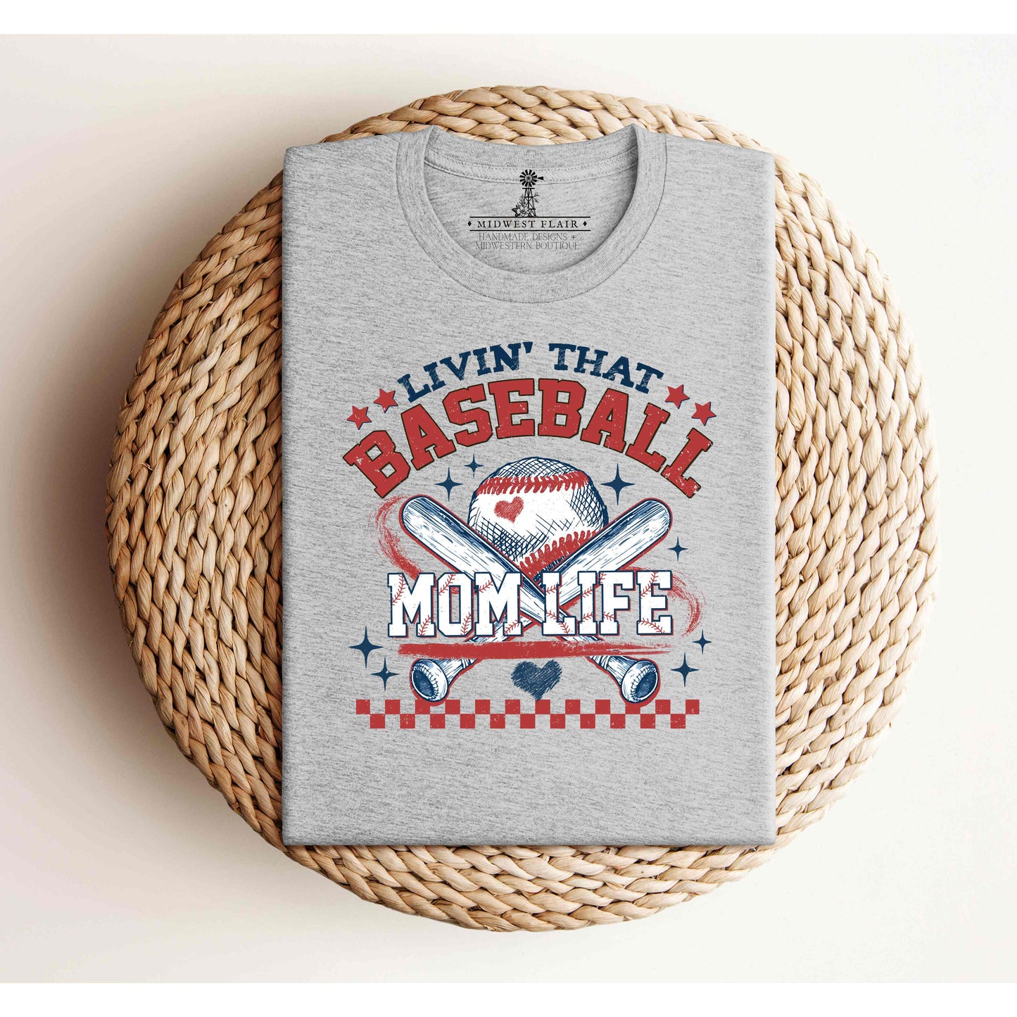 Baseball Mom Life Tee