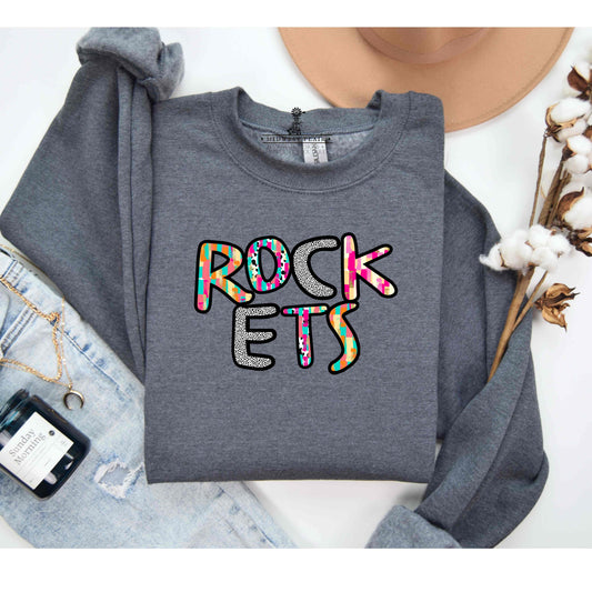 Rockets- Unisex Heavy Blendâ„¢ Crewneck Sweatshirt