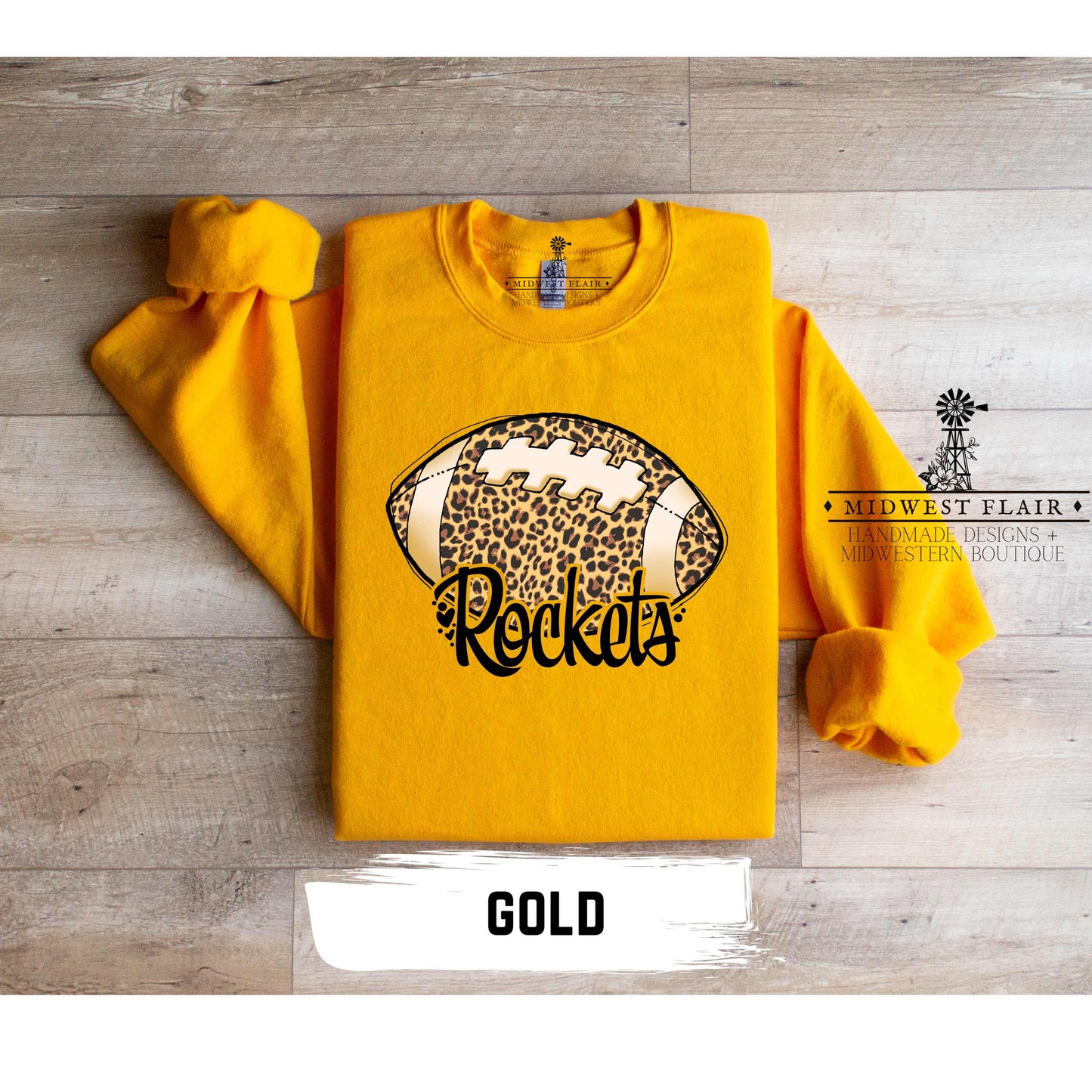 Rocket Football- Unisex Heavy Blend™ Crewneck Sweatshirt