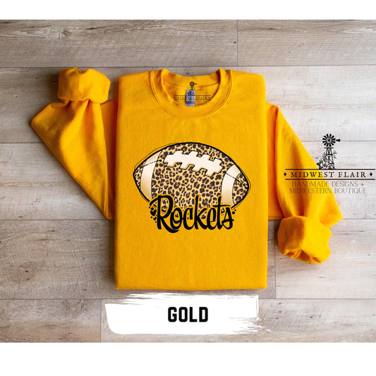 Rocket Football- Unisex Heavy Blendâ„¢ Crewneck Sweatshirt