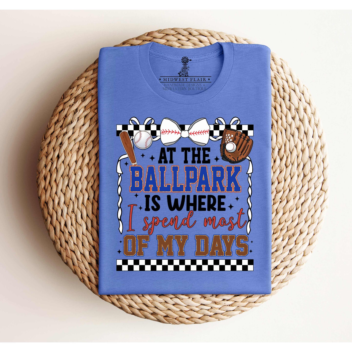 At the Ballpark- Adult Unisex Jersey Short Sleeve Tee