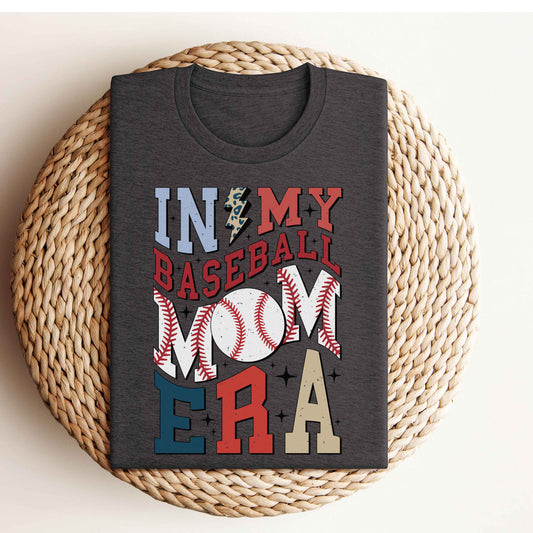 Baseball Mom- Unisex Jersey Short Sleeve Tee