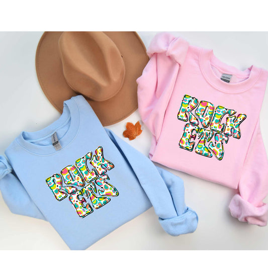 Colorful Rockets- Unisex Heavy Blendâ„¢ Crewneck Sweatshirt