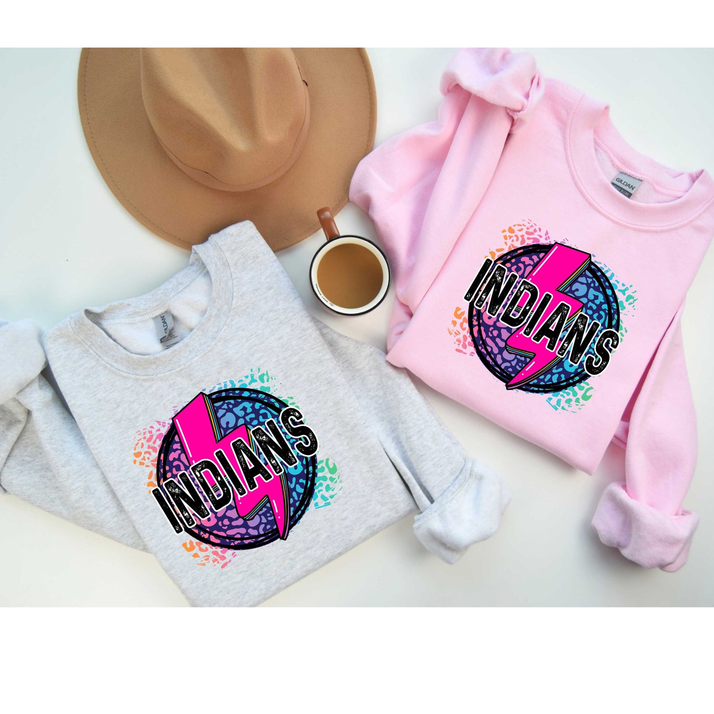 Indians- Unisex Heavy Blend™ Crewneck Sweatshirt