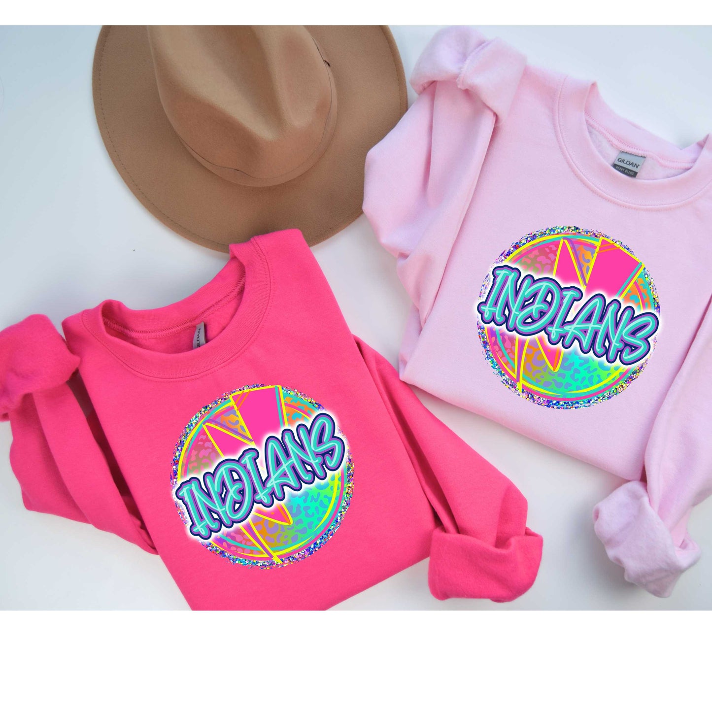 Indians- Unisex Heavy Blend™ Crewneck Sweatshirt