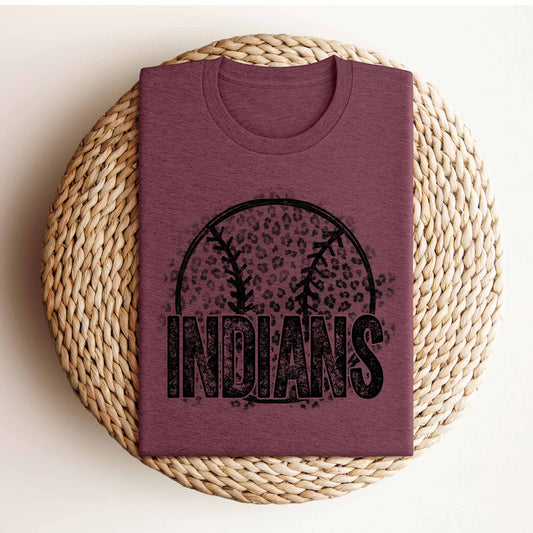 Indians Baseball Softball- Unisex Jersey Short Sleeve Tee