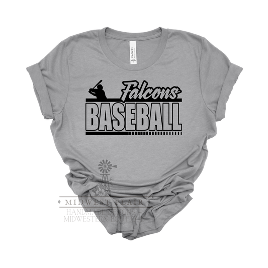 Falcons Baseball- T-Shirt