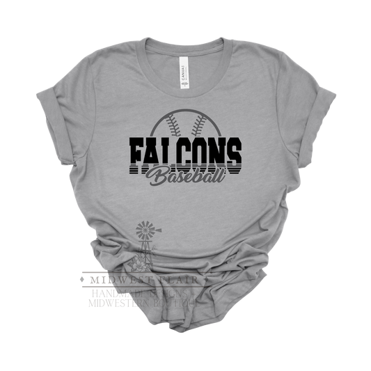 Falcons Baseball- T-Shirt