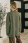 Urban Flux Scooped Hi-Low Long Pullover in Olive