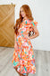 Vaca Babe Tiered V-Neck Dress