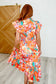 Vaca Babe Tiered V-Neck Dress