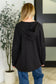 Warm Intentions Henley Pullover in Black