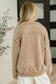 You Should Know Half Zip Pullover in Deep Camel