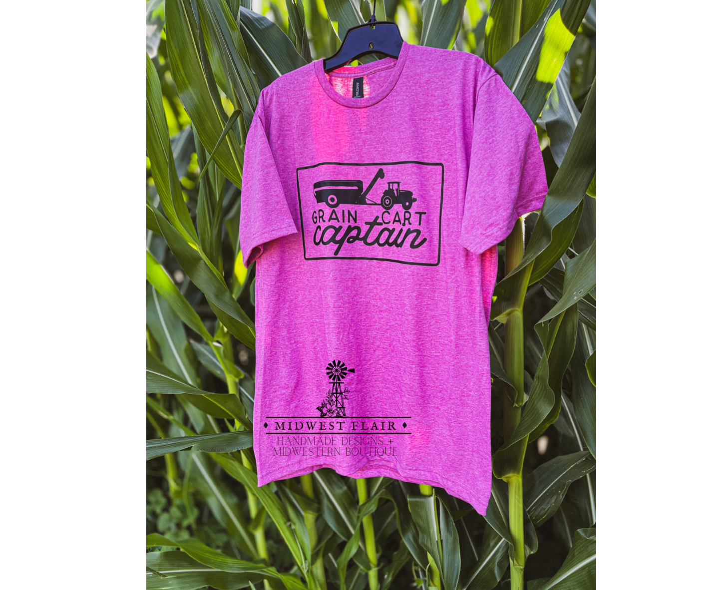 Grain Cart Captain- T -Shirt