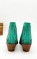 Kickin' Booties in Turquoise Suede