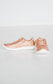 Mayo Glitter Sneaker in Rose Gold