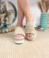 Ophelia Wedges in Cream