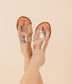 Spirited Sandals in Rose Gold