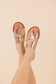 Spirited Sandals in Rose Gold