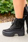 Desert Nights Lace Up Boots In Black