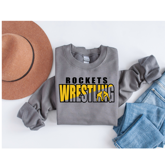 Rockets Wrestling- Crewneck