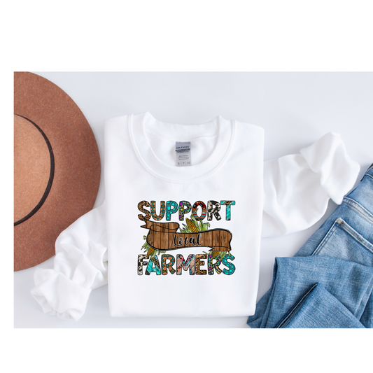 Support Local Farmers - Crewneck