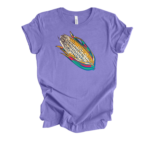 Watercolor Corn- T-Shirt